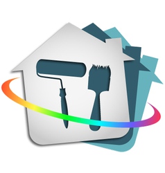 Design business painting vector image