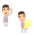 Funny cartoon guy vector image