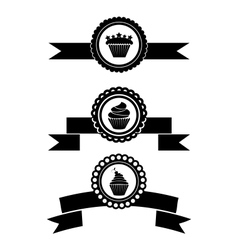 Cupcakes vector image
