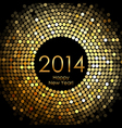Happy New Year 2014 vector image