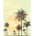Summer background vector image
