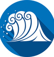 Sea Wave Icon vector image