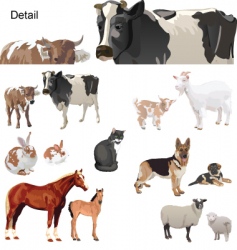 Animals vector image