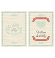 Save The Date Wedding Invitation Card Save The Date Wedding Invitation Card vector image