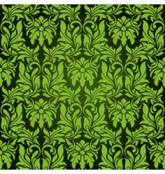 Floral wallpaper pattern vector image