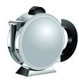 Art deco coffee pot vector image