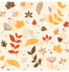 Leaves background vector image