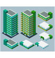 Isometric apartment vector image