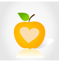 Apple vector image