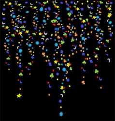 New years background vector image