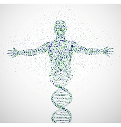 Prototype of man vector image