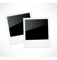 Polaroid photo frame vector image