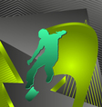 Skateboarder vector image