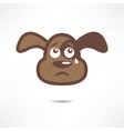 Crying dog vector image