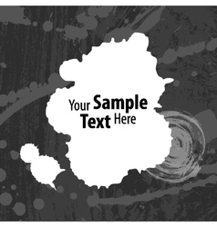 Grey blots background vector image