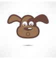 Surprised dog vector image