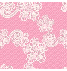 Seamless lace pattern vector image