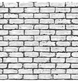 Brick wall seamless pattern vector image