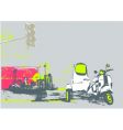 Urban background vector image