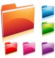 Folder icon vector image