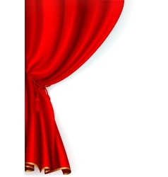 Red Curtain vector image