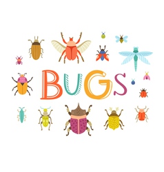 Bugs vector image