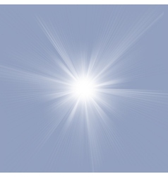 Elegant design with a burst vector image