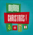 Merry christmas vector image