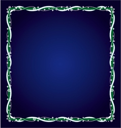 Winter frame Winter frame vector image