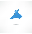 Dog vector image