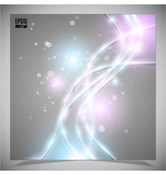 Abstract glowing background vector image