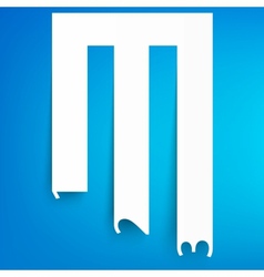 Numbered banners vector image