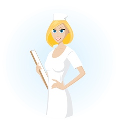 Nurse vector image