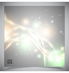 Abstract glowing background vector image