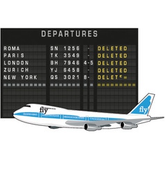 Departure vector image