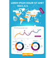 Elements of Infographics vector image