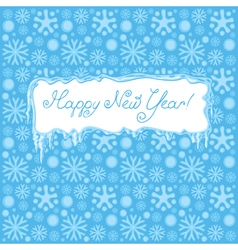 Background snow vector image