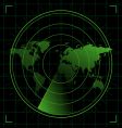 World radar vector image