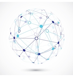 Global network vector image