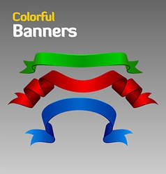Colorful banners Colorful banners vector image