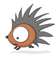 Cartoon baby hedgehog vector image