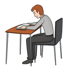 Set reader Royalty Free Vector Image - VectorStock