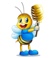 Honey bee vector image