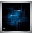 Smooth colorful abstract techno background vector image