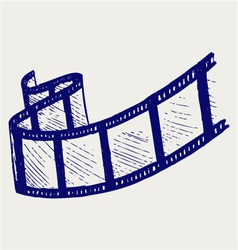 Film strip vector image