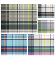 Check pattern design vector image