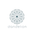 Dandelion symbol vector image