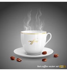 Cup of coffee vector image
