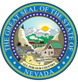 Nevada seal Nevada seal vector image