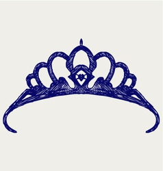 Crown vector image